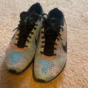 Multi color fly knit racers